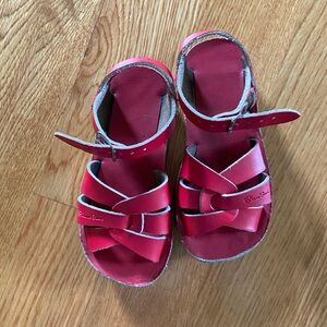 Red Kids Sandals